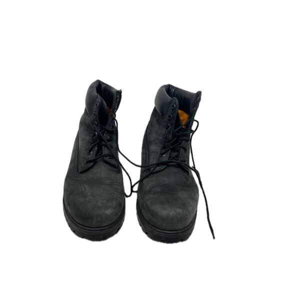 Timberland Men's 6 In Black Nubuck Waterproof Mens 10M - Picture 1 of 8
